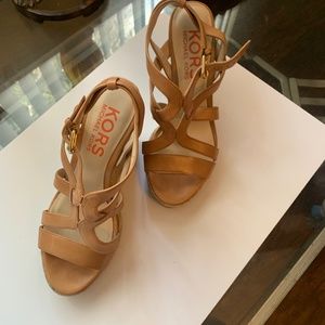 Michael kors shoes, size 7.5, color taupe